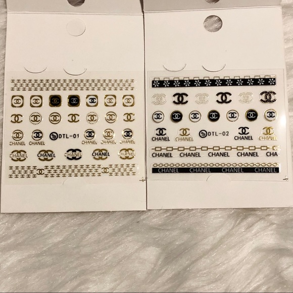 Other - 2 Sheets Nail Sticker Decals